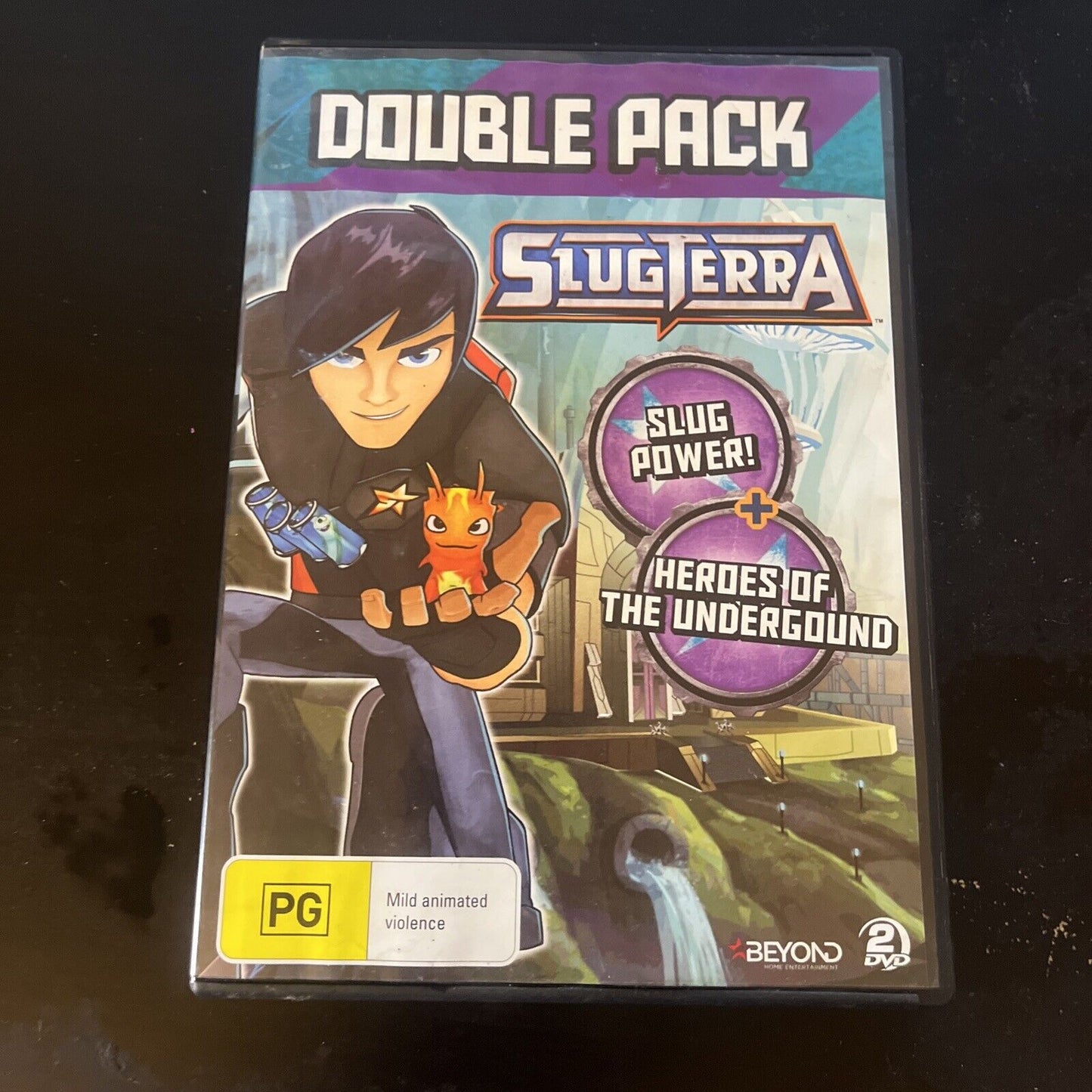 Slugterra - Slug Power / Heroes of Underground (DVD, 2012, 2-Disc) Region 4