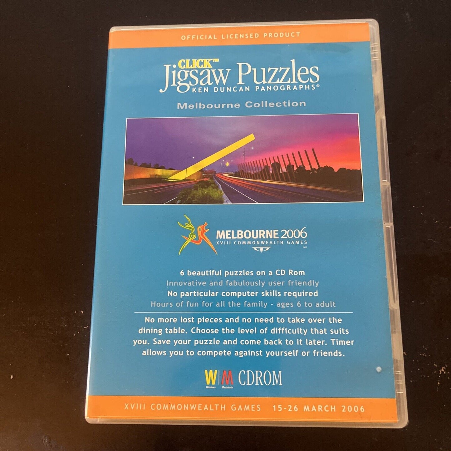 Ken Duncan Pantographs Jigsaw Puzzles Melbourne Collection PC MAC CDROM