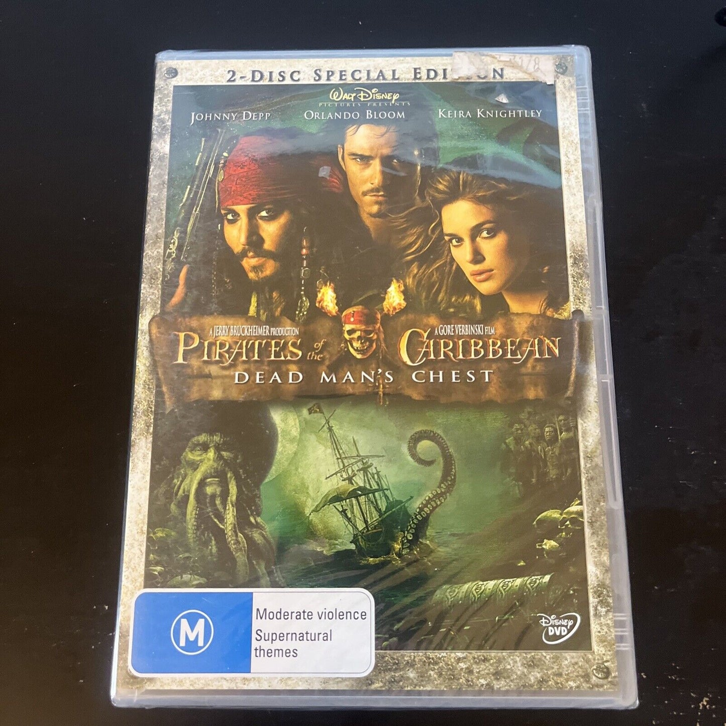 *New Sealed* Pirates Of The Caribbean - Dead Man's Chest (DVD, 2006) Region 4