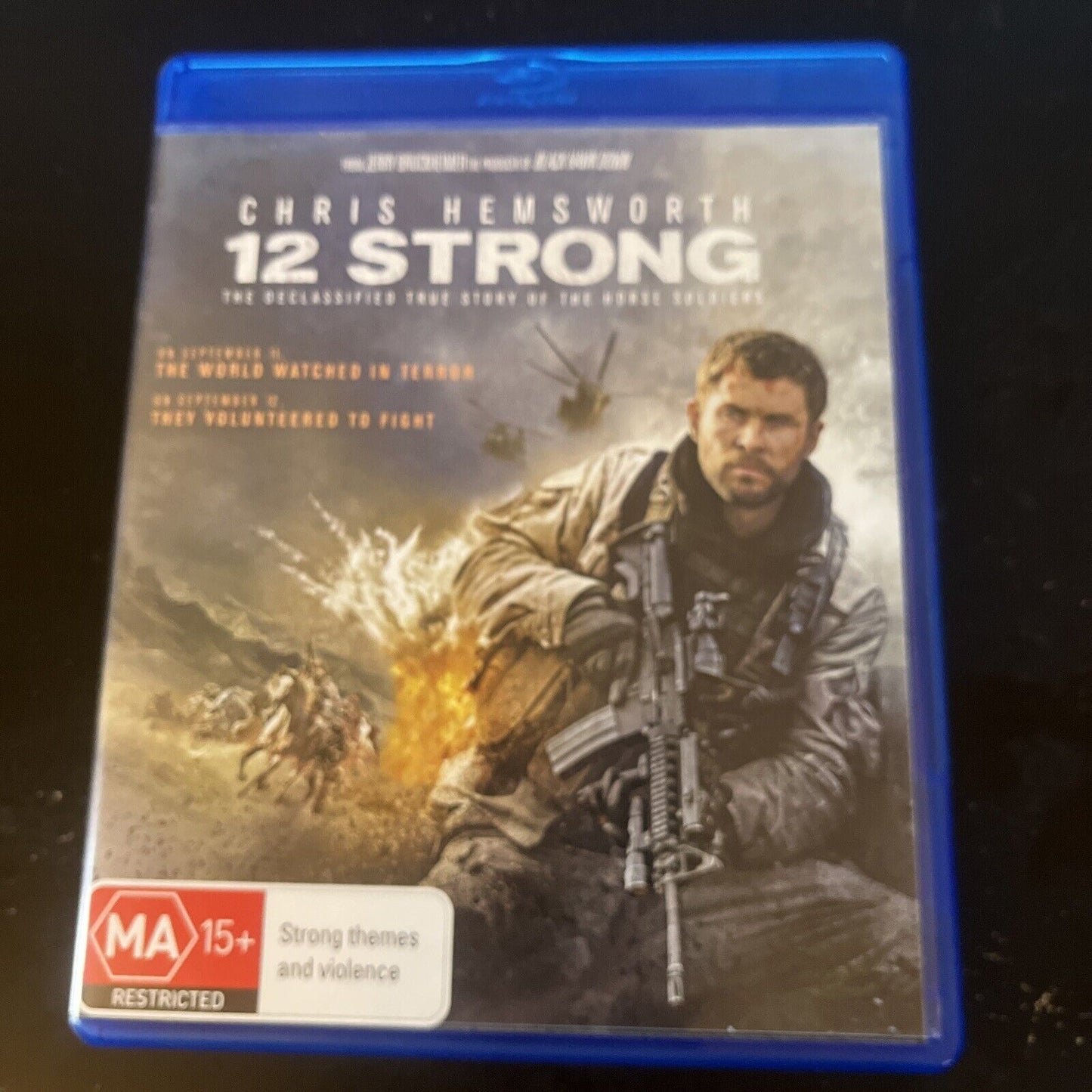 12 Strong (Blu-ray, 2018) Chris Hemsworth, Michael Shannon, Michael Peña RegionB