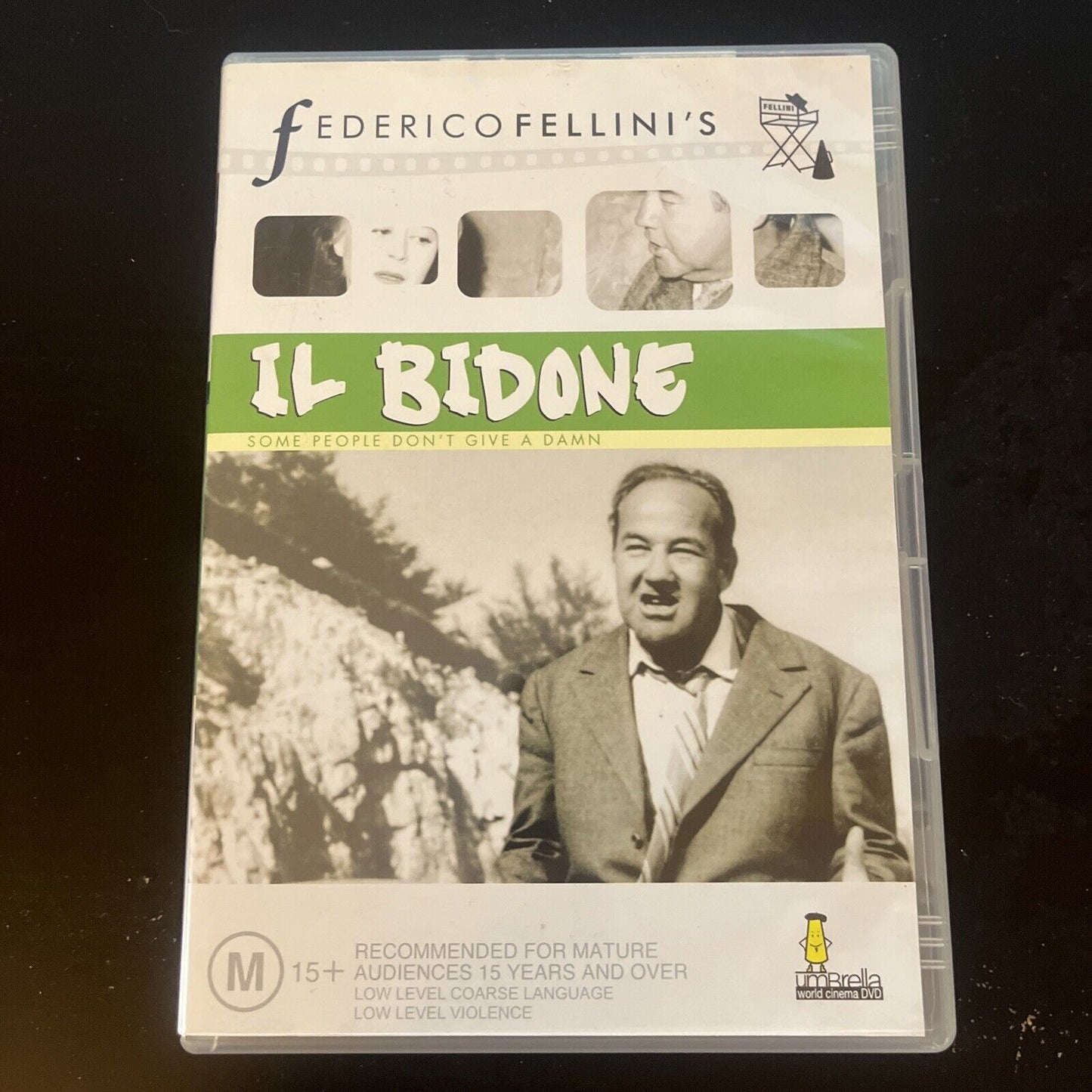 Il Bidone (DVD, 1955) Broderick Crawford, Federico Fellini NEW Region 4