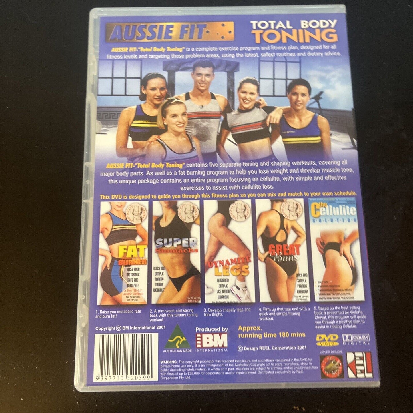 Aussie Fit - Body Shaping (DVD, 2000) NEW All Regions