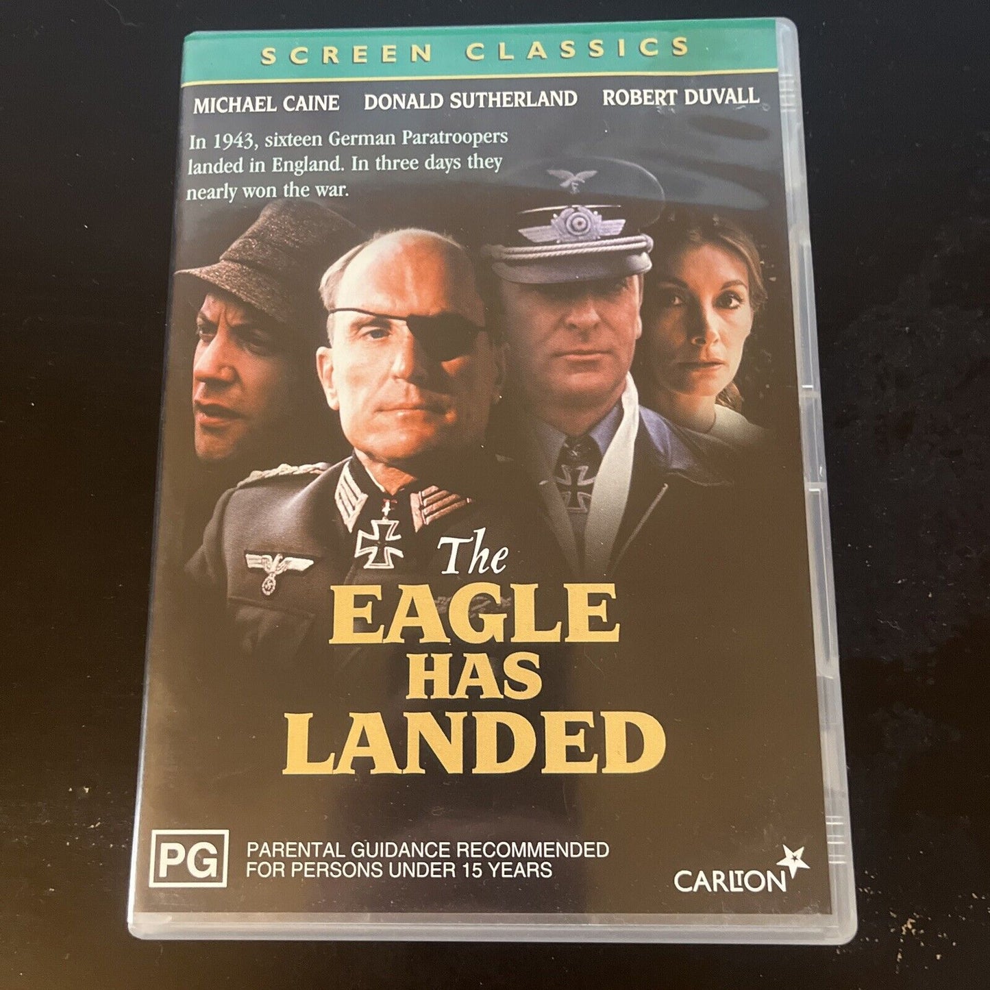 The Eagle Has Landed (DVD, 1977) Michael Caine, Donald Sutherland, NEW Region 4