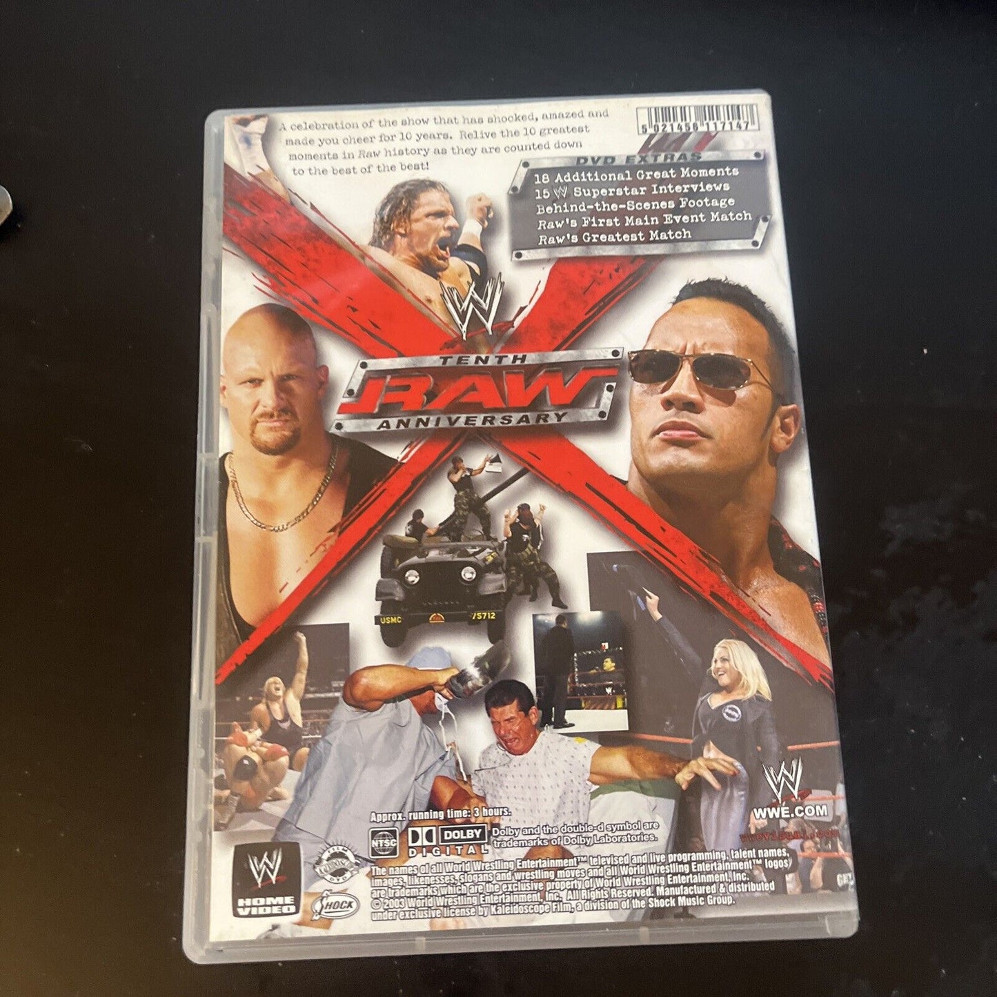 WWE Raw - 10th Anniversary Edition (DVD, 2003) Region 4