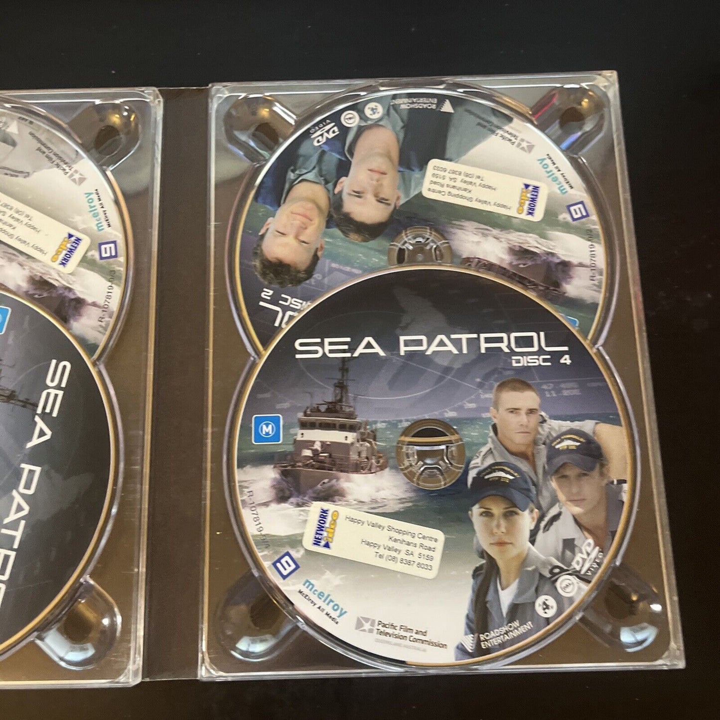 Sea Patrol : Season 1 (DVD, 2006, 4-Disc) Lisa McCune, Saskia Burmeister Region4