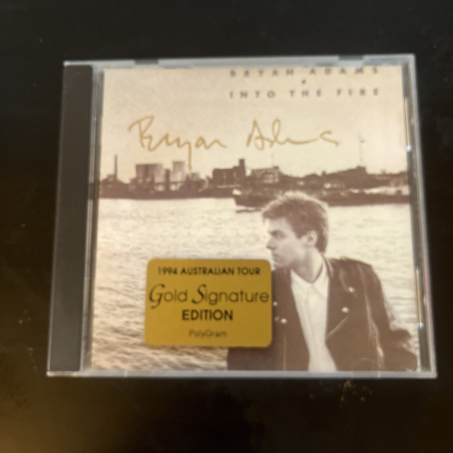 BRYAN ADAMS - Into The Fire - 1994 Australian Tour Gold Signature Edition (CD)