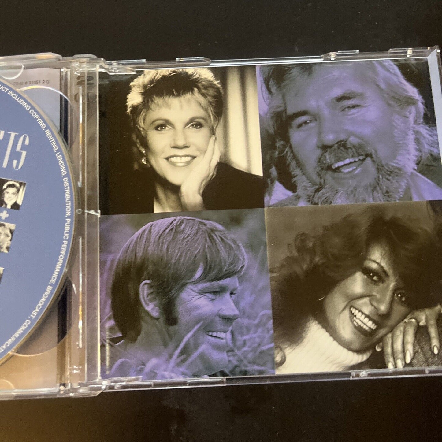 Country Duets - Kenny Rogers, Anne Murray, Glen Campbell (CD, 1997, 2-Disc)