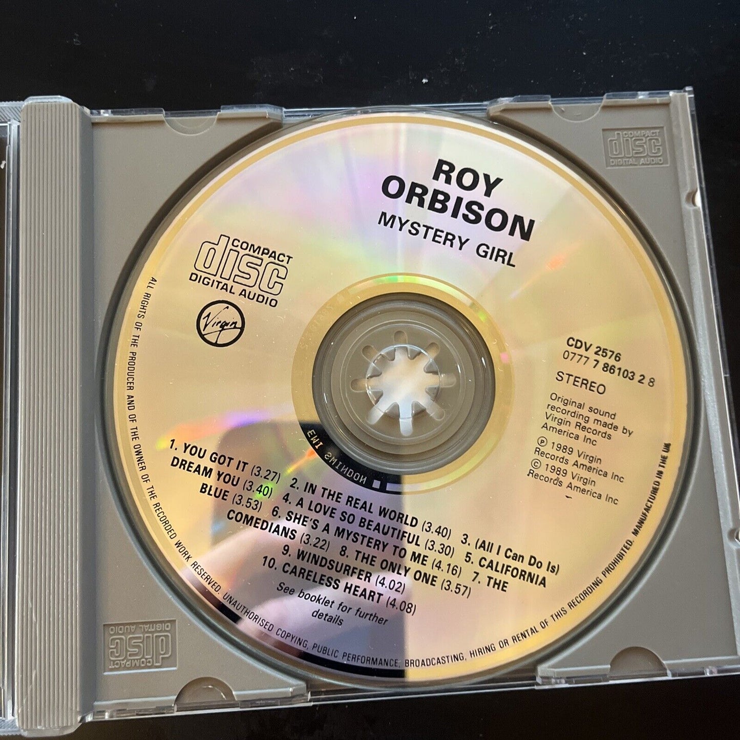 Roy Orbison - Mystery Girl (CD, 1989) Album