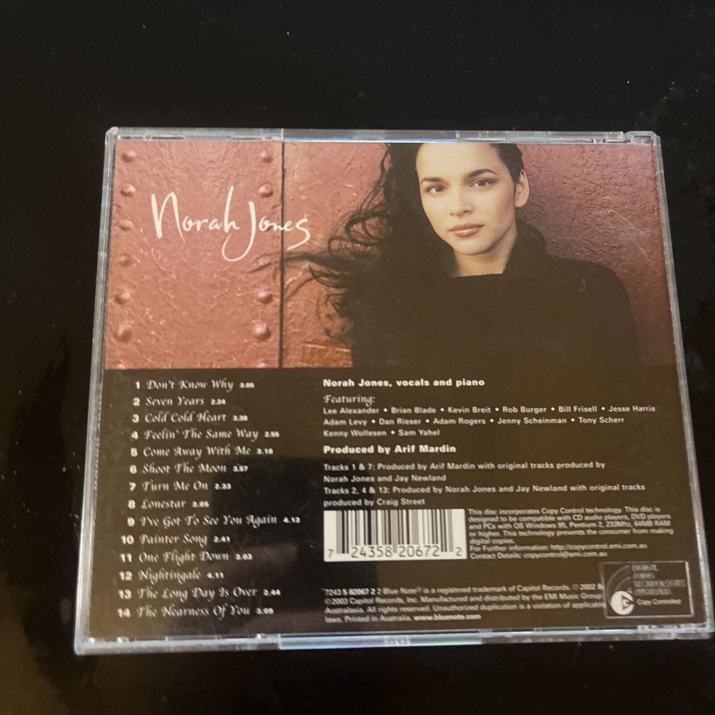 Norah Jones – Come Away With Me (CD, 2002)