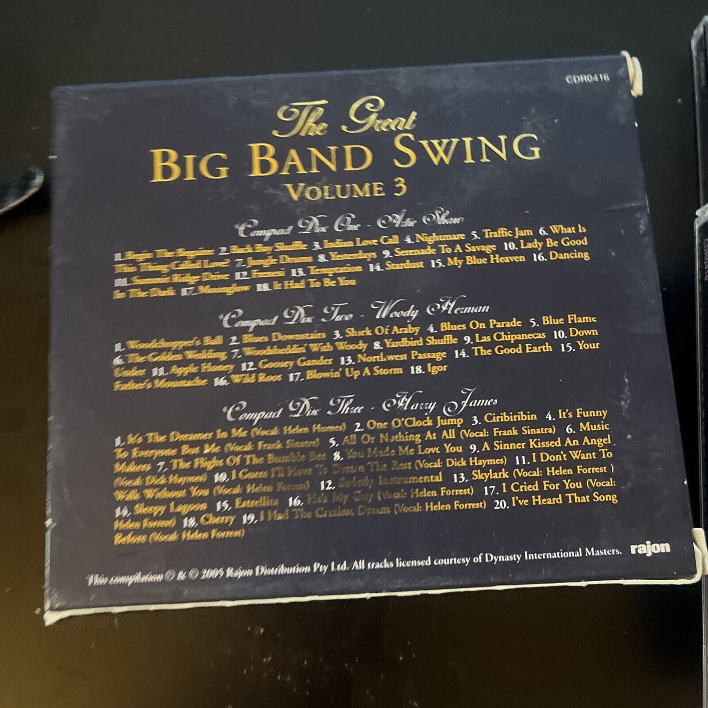 The Great Big Band Swing - Volume 3 (CD, 2005, 3-Disc Set)