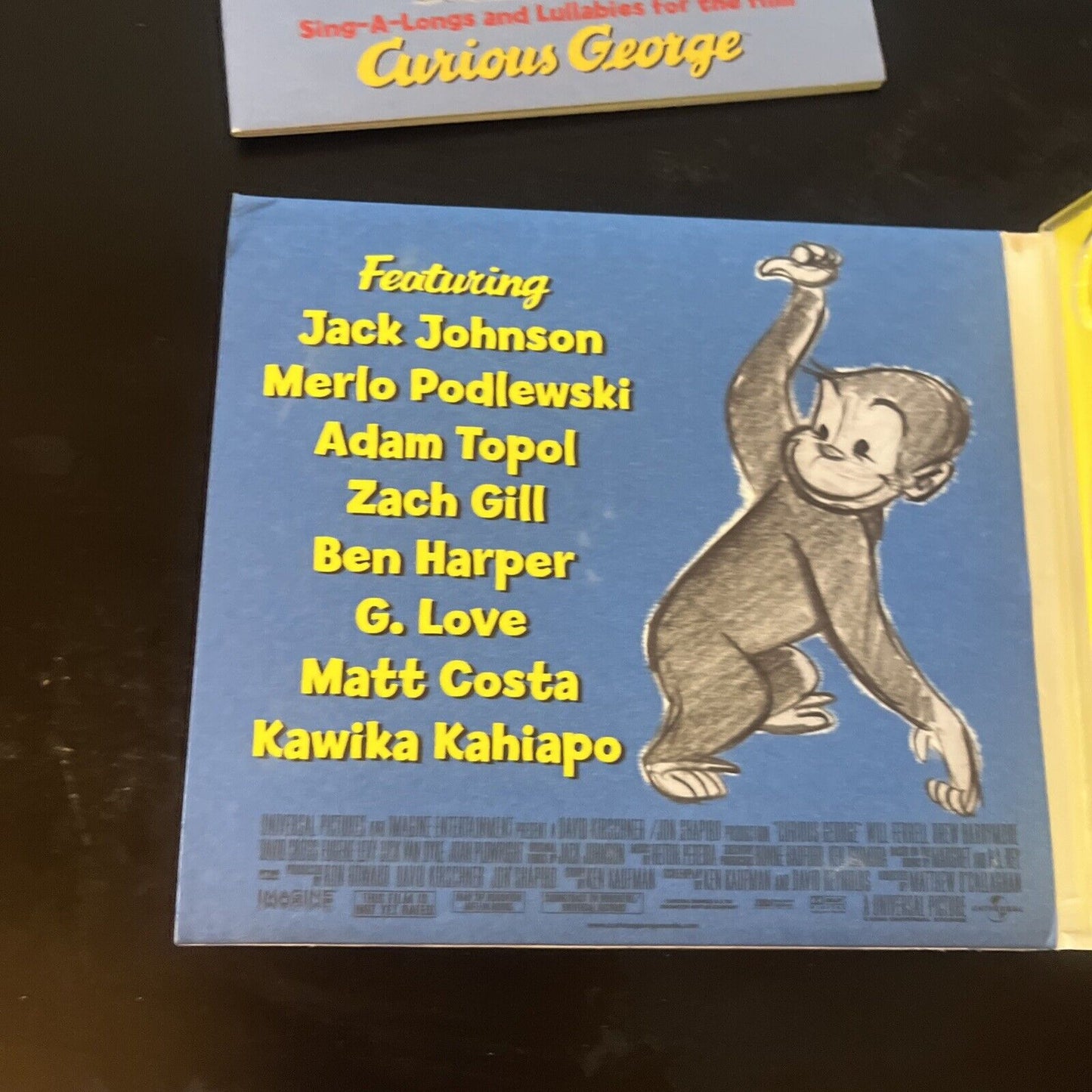 Jack Johnson - Sing-A-Longs & Lullabies for the Film Curious George (CD, 2006)