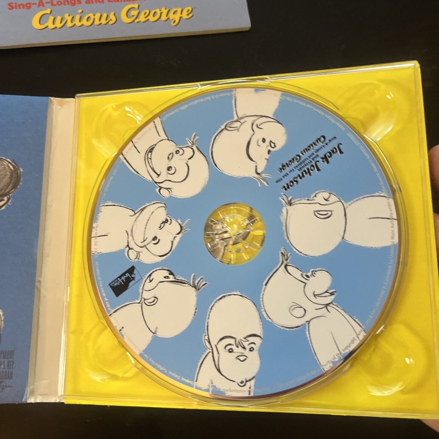 Jack Johnson - Sing-A-Longs & Lullabies for the Film Curious George (CD, 2006)