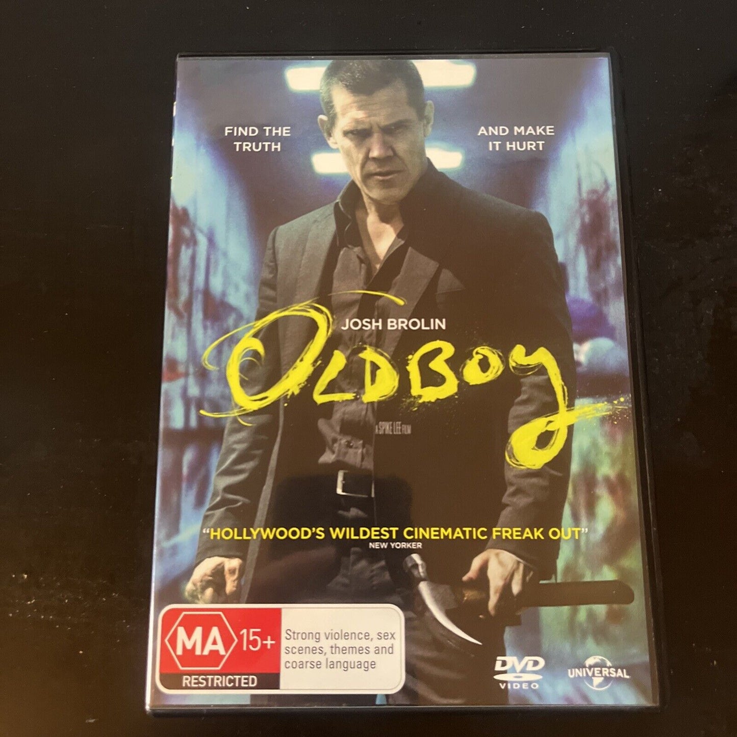 Oldboy (DVD, 2013) Josh Brolin, Elizabeth Olsen  Region 4 &2 NEW