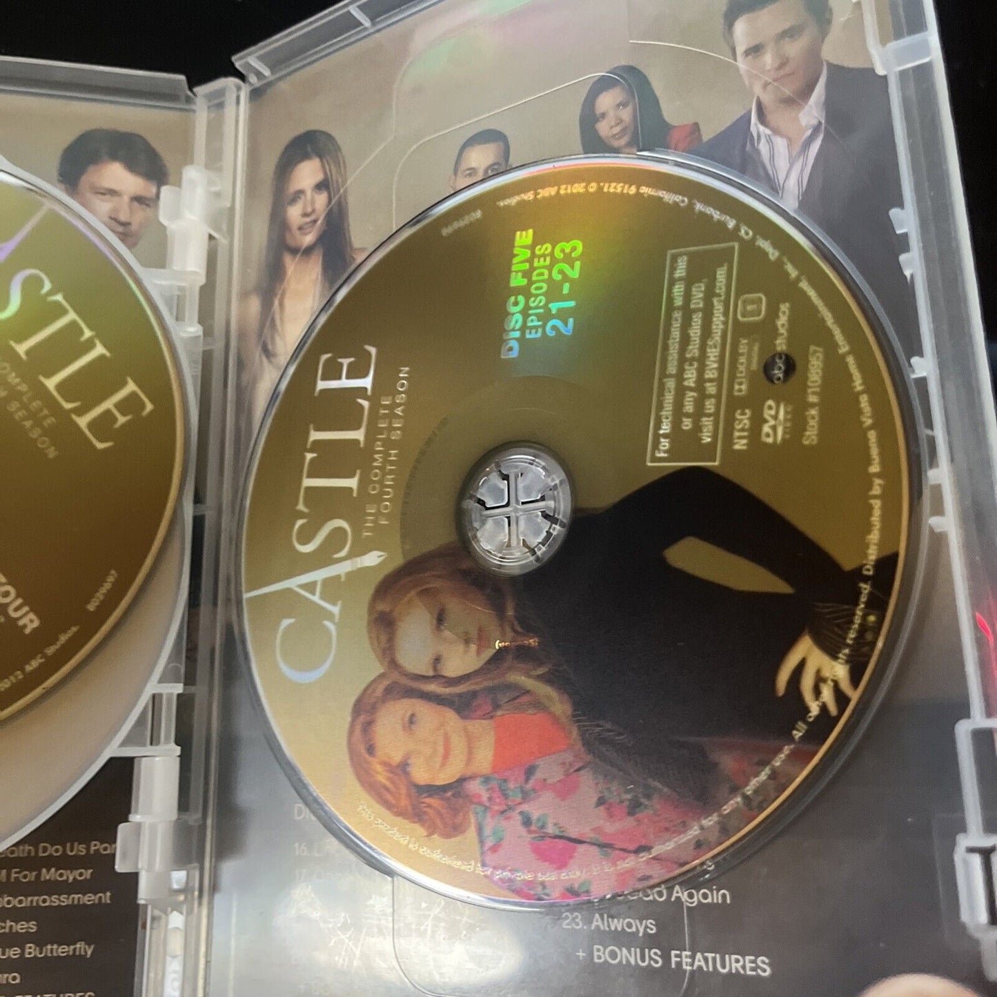 Castle - Season 4 (DVD, 2013, 5-Disc) Region 1