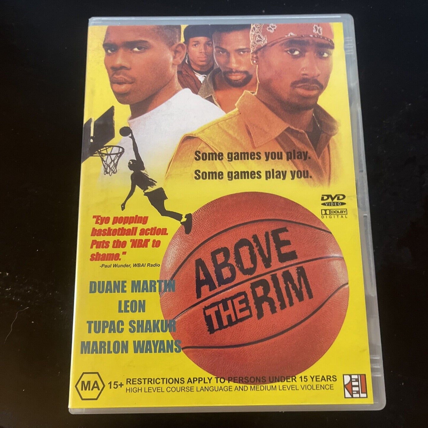 Above The Rim (DVD, 1994) Leon, Duane Martin, Tupac Shakur  All Regions