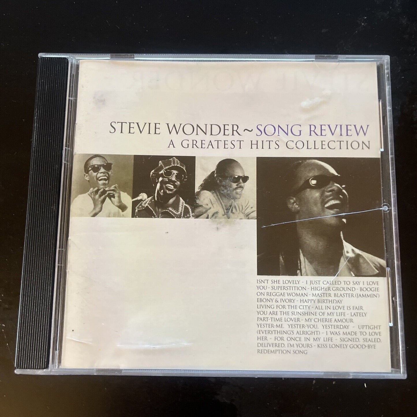 Stevie Wonder – Song Review (A Greatest Hits Collection) CD