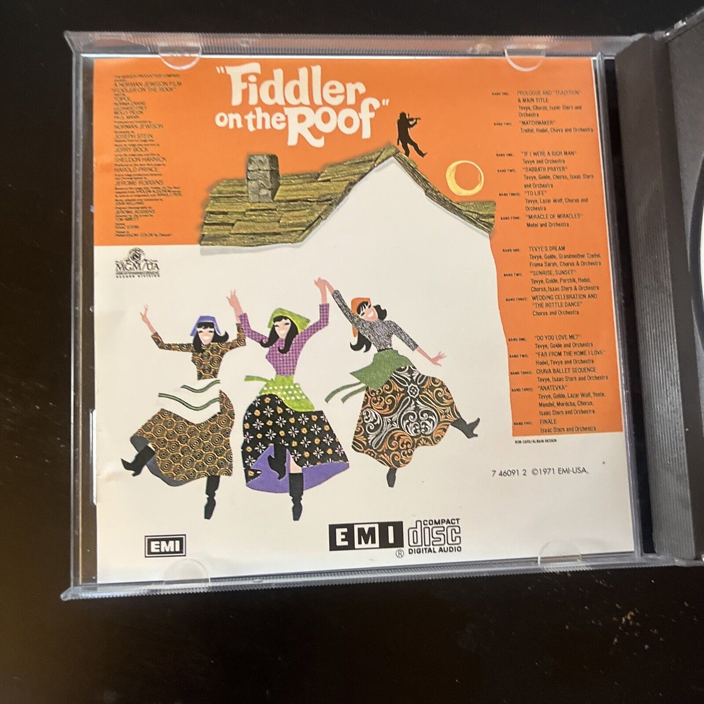 Fiddler on the Roof [Original Soundtrack] by John Williams (CD, 1971)