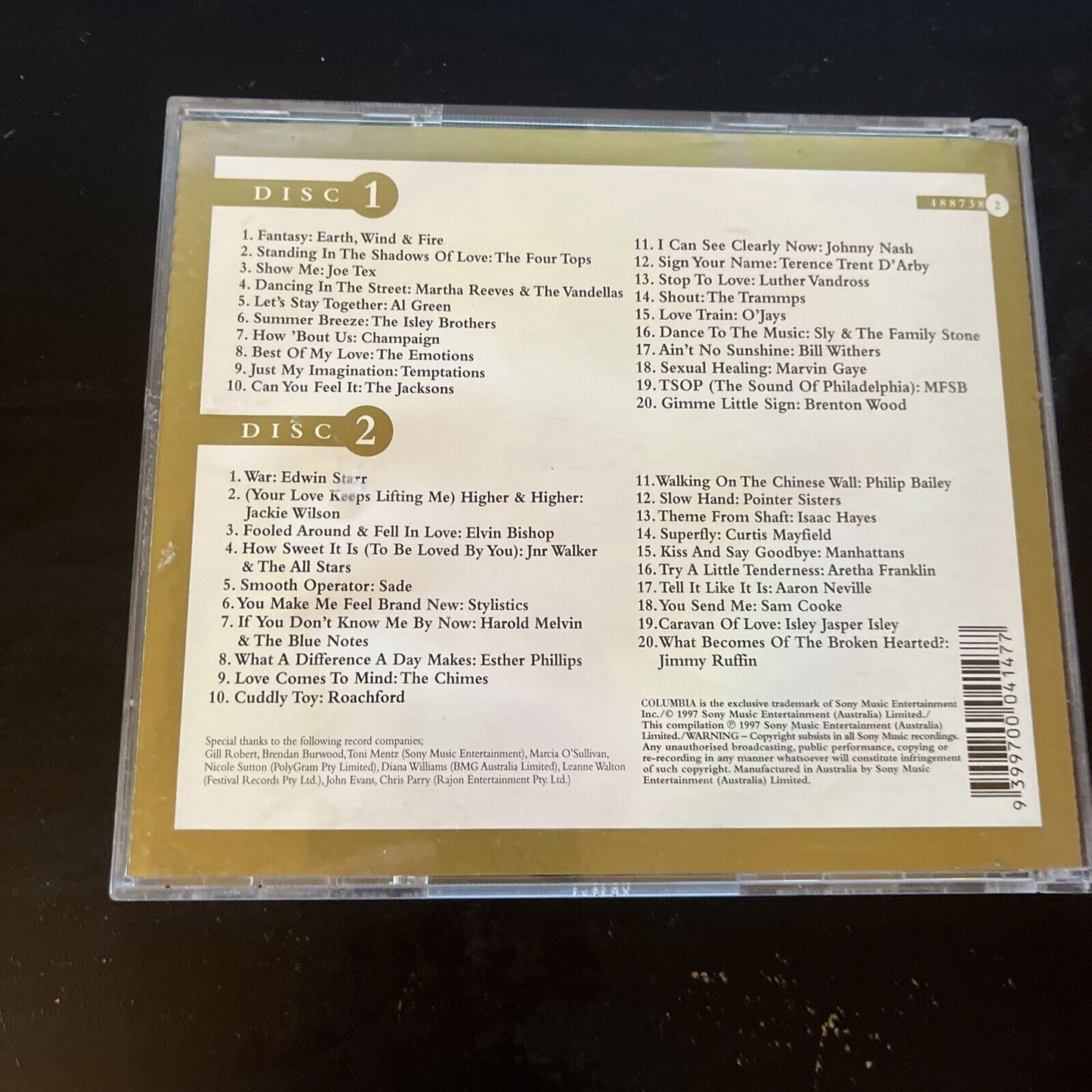 Best Of Rhythm & Soul (CD, 1997, 2-Disc)