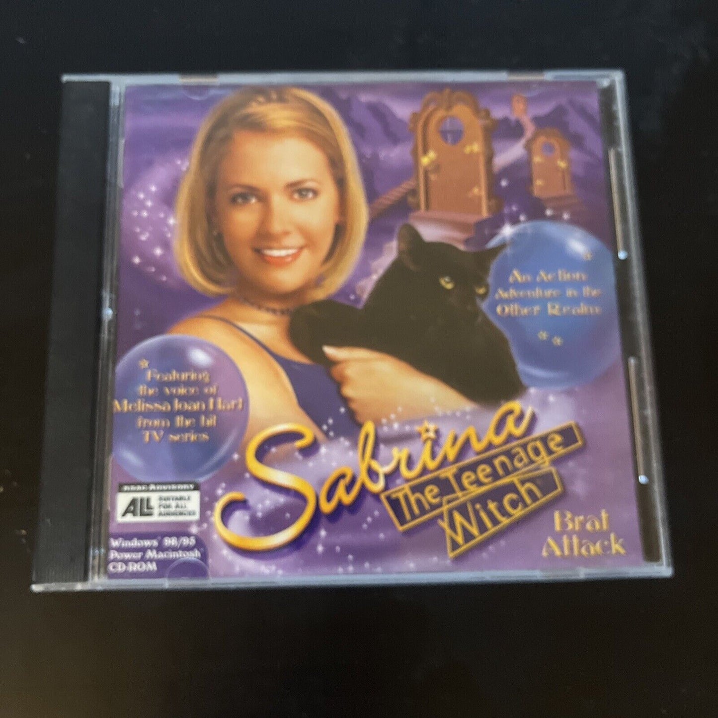 Sabrina The Teenage Witch - Brat Attack - PC CD ROM Game Windows 98/95