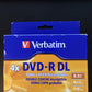 NEW Verbatim 3x DVD-R DL Dual Layer 8.5gb Blank DVD