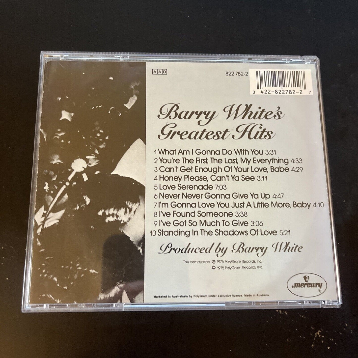 Barry White's Greatest Hits (CD, 2009) Album