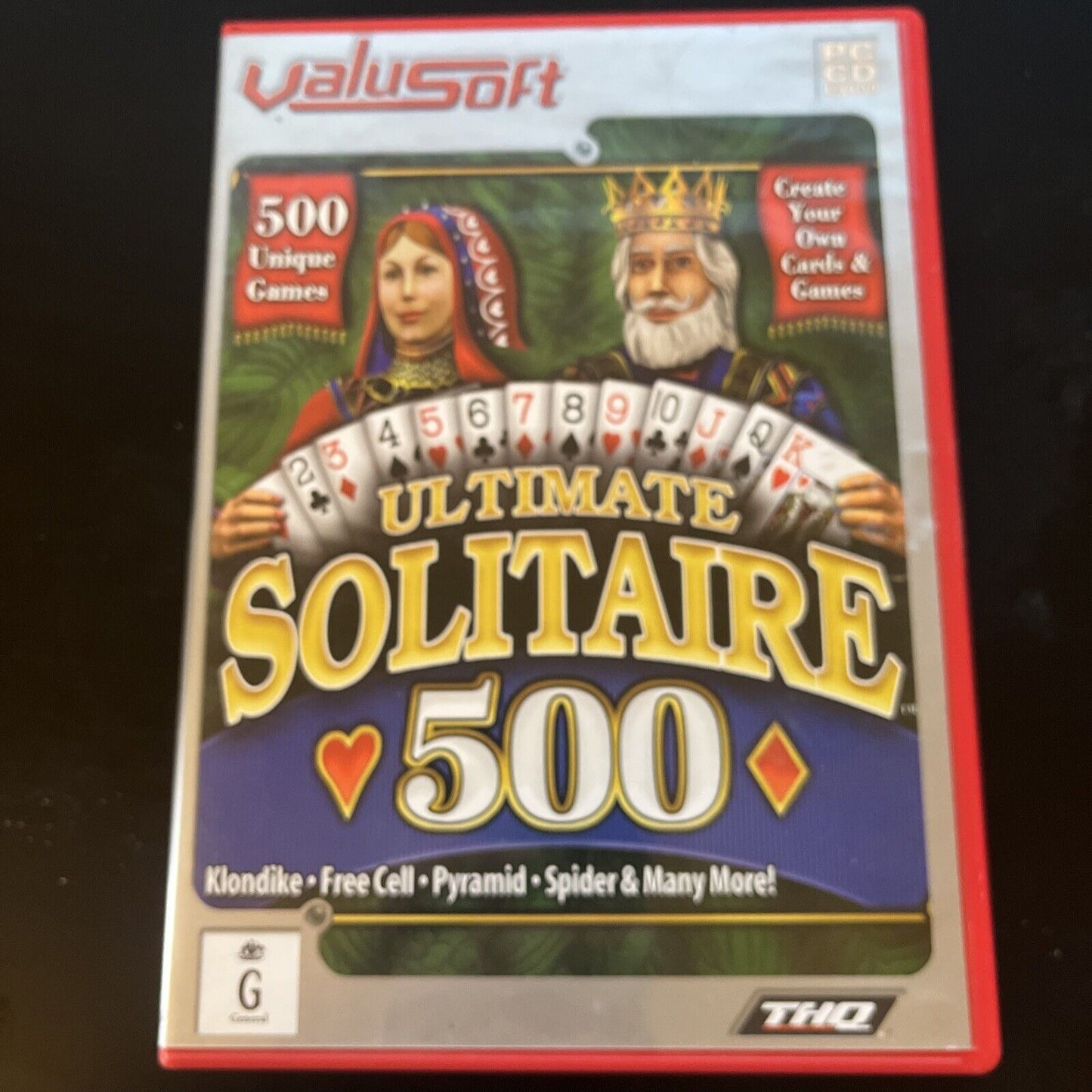 Ultimate Solitaire 500 - 500 Unique Games PC CDROM Windows