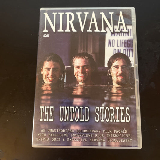 Nirvana - The Untold Stories (DVD, 2000) Documentary All Regions