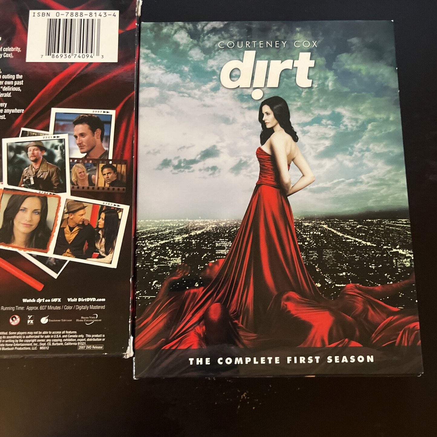 Dirt - The Complete First Season (DVD, 2007, 4-Disc) Region 1 Courteney Cox