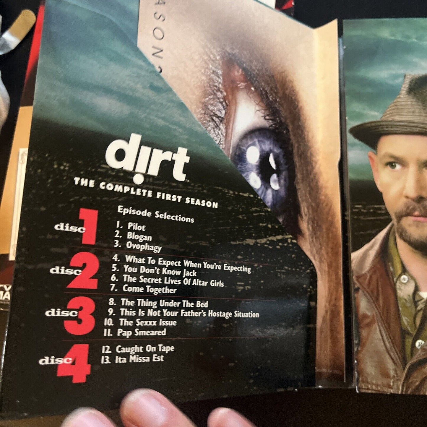 Dirt - The Complete First Season (DVD, 2007, 4-Disc) Region 1 Courteney Cox