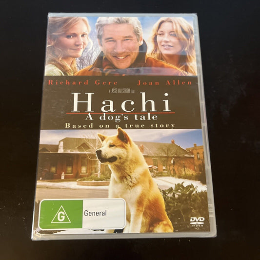 *New Sealed* Hachi - A Dog's Tale (DVD, 2009) Richard Gere NEW Region 4