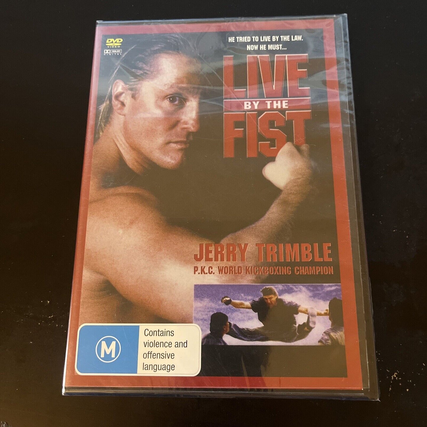 *New Sealed* Live By the Fist (DVD, 1993) Jerry Trimble Action Region 4