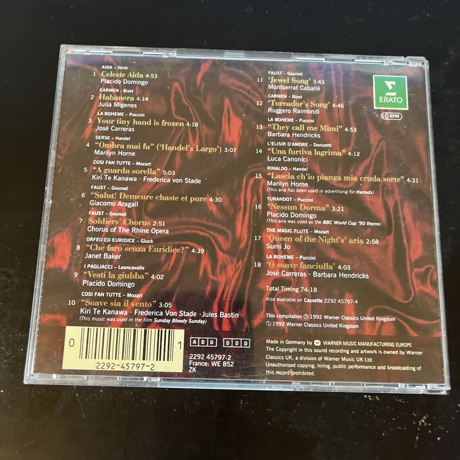 The Ultimate Opera Collection (CD, 1992) – Retro Unit