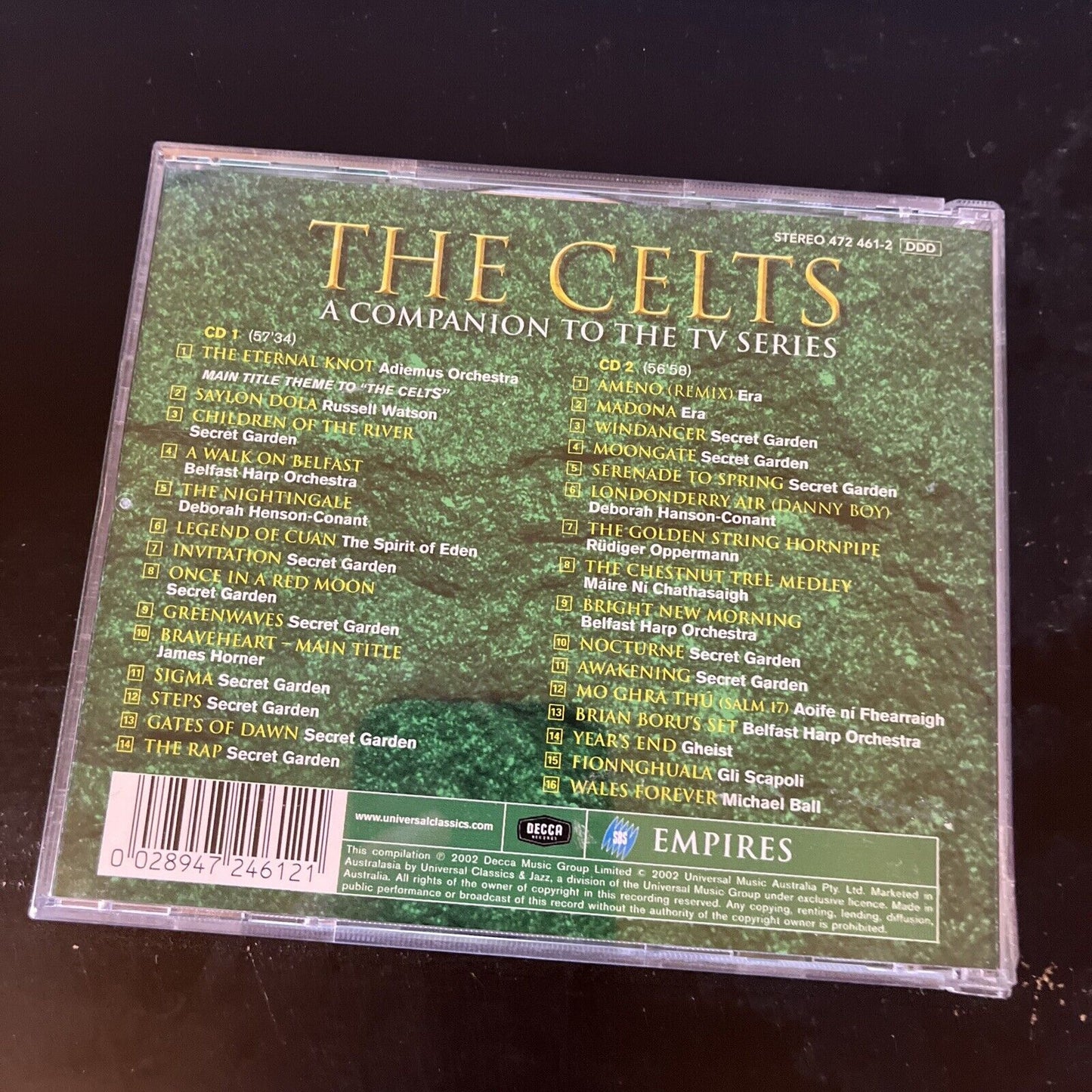 The Celts - A Companion to the TV Series (CD, 2002, 2-Disc)