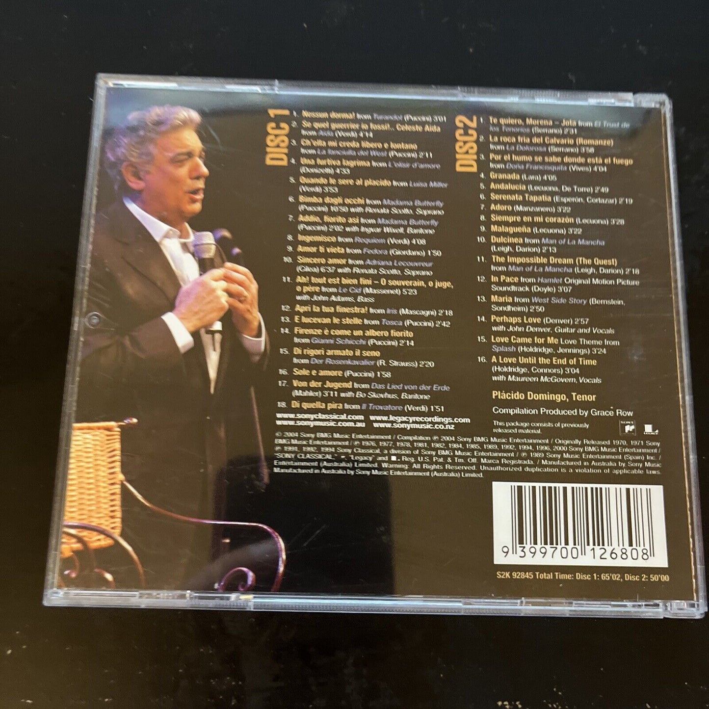 Placido Domingo - The Essential Placido Domingo (CD, 2004, 2-Disc)