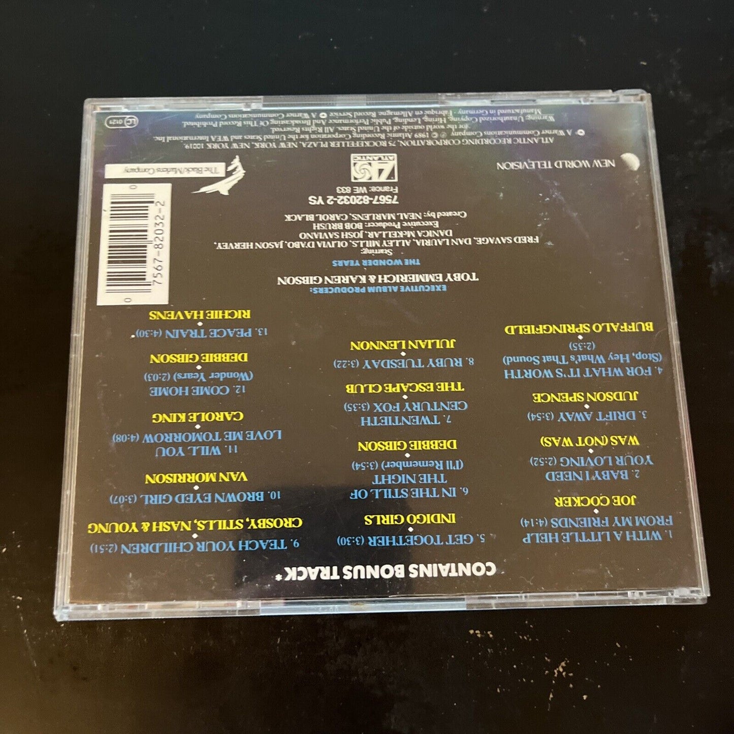 The Wonder Years: Music From the Emmy Award-Winning Show (CD, 1989)