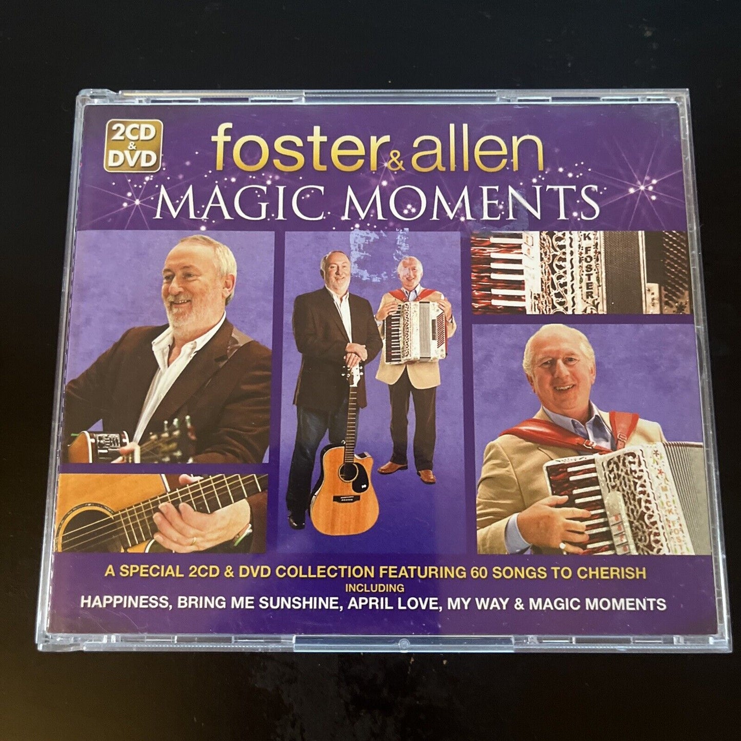 Foster & Allen - Magic Moments (CD + DVD, 2010, 3-Disc)