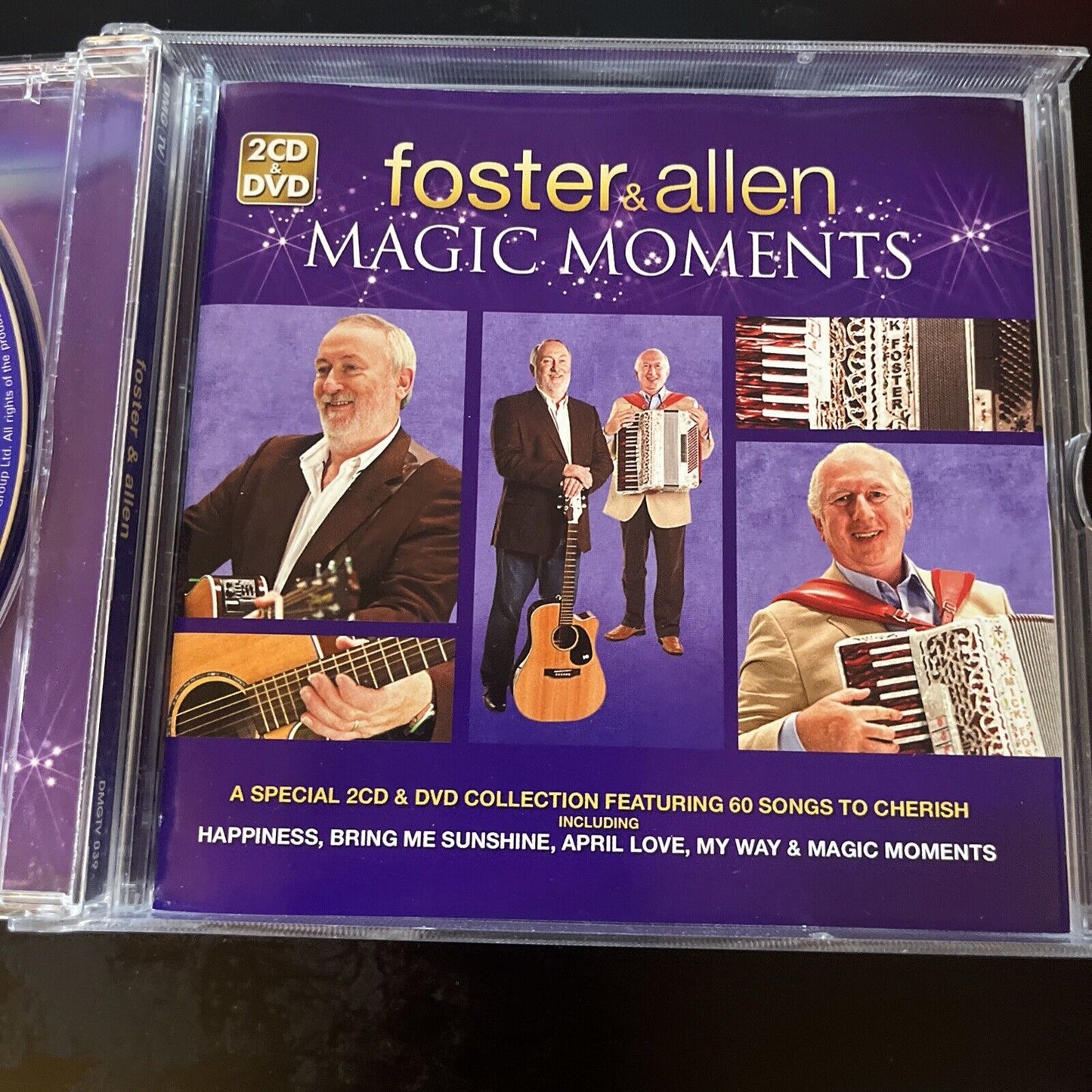 Foster & Allen - Magic Moments (CD + DVD, 2010, 3-Disc)