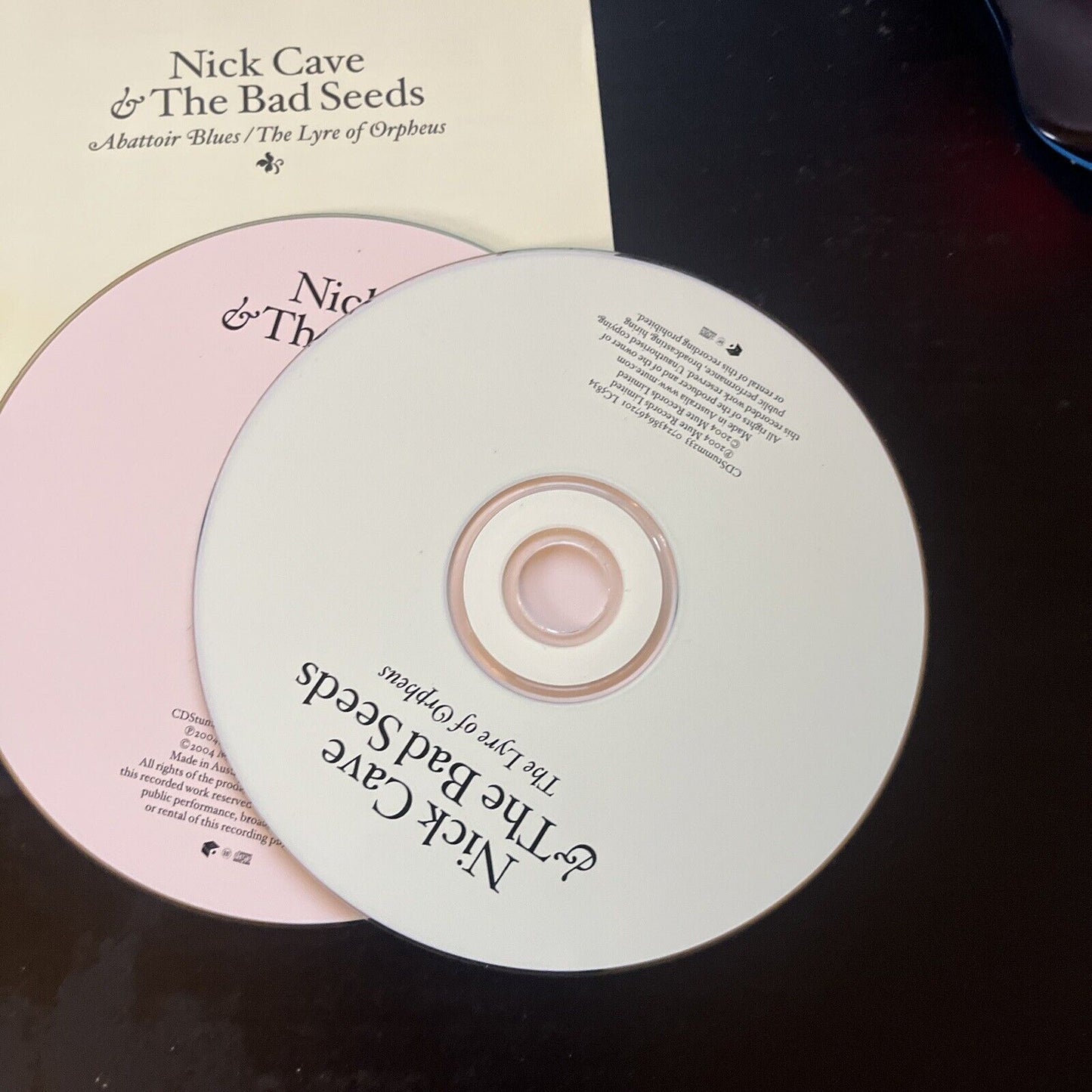 Nick Cave & the Bad Seeds - Abattoir Blues / The Lyre of Orpheus (CD, 2005)