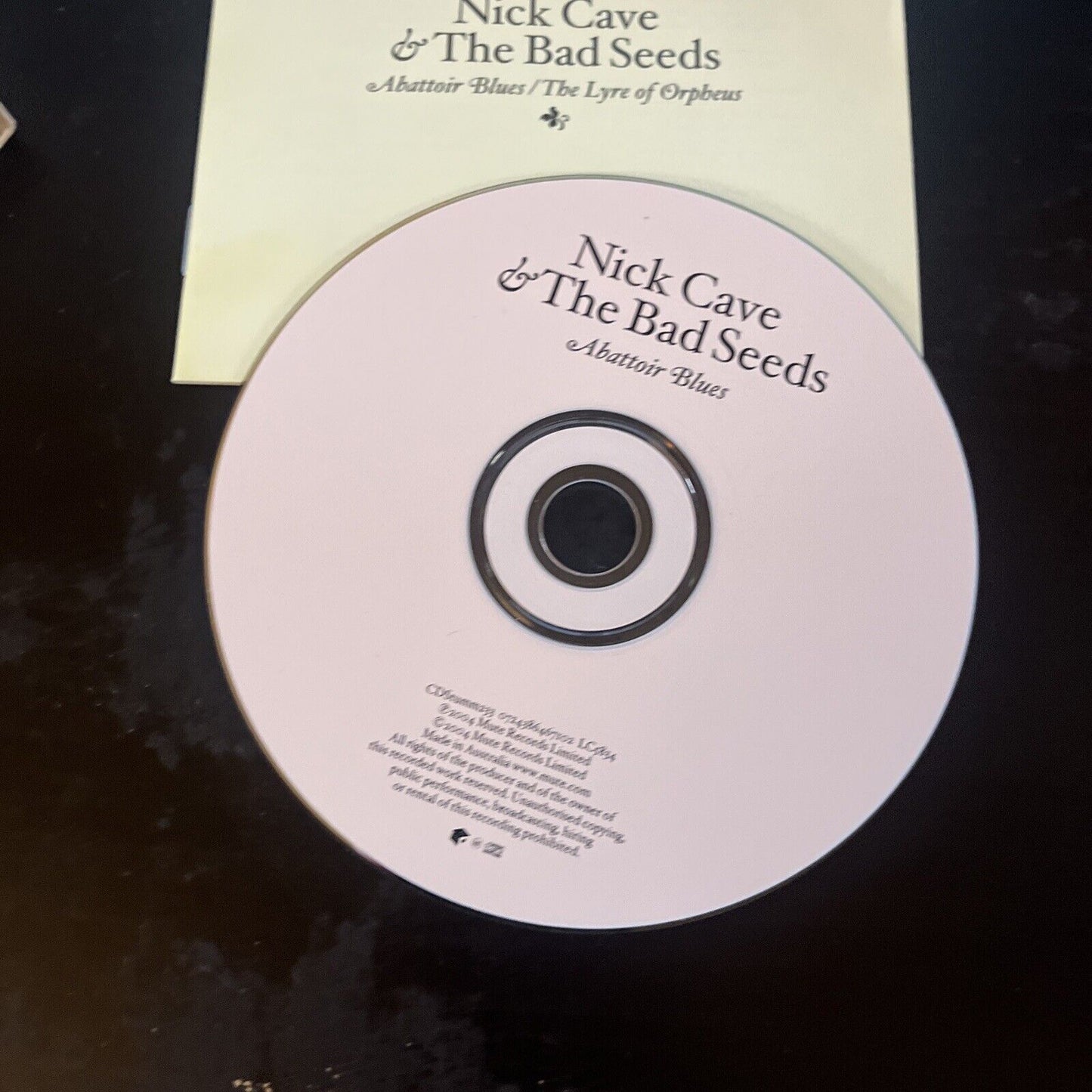 Nick Cave & the Bad Seeds - Abattoir Blues / The Lyre of Orpheus (CD, 2005)