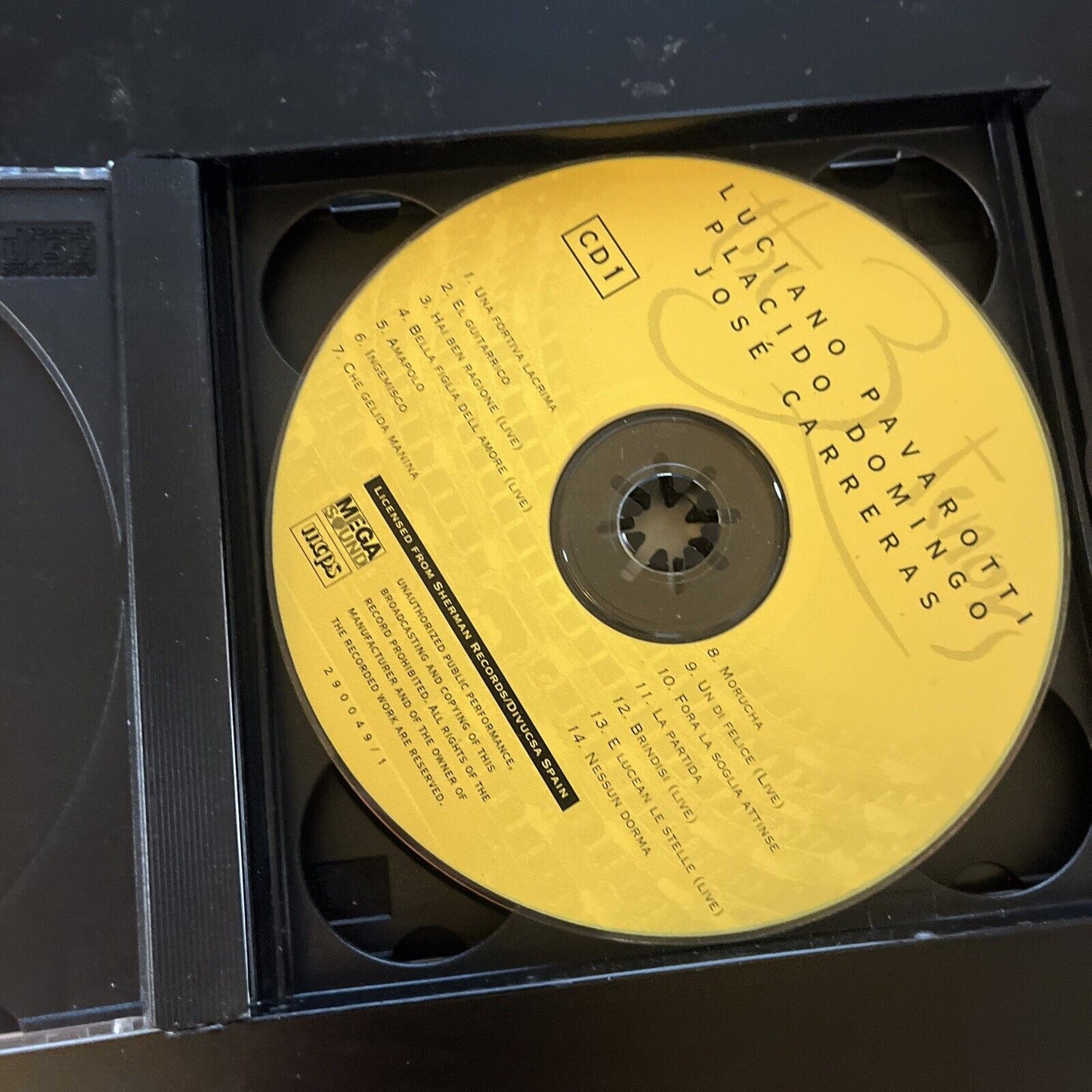 Luciano Pavarotti The Best / The Three Tenors (CD + DVD, 5-Disc)