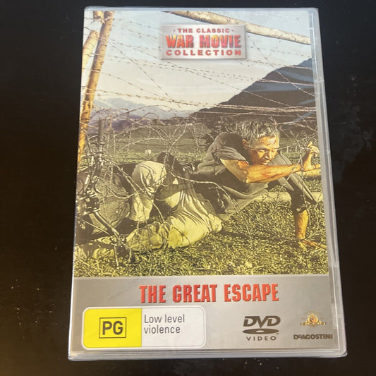 *New Sealed* The Great Escape (DVD, 1963) Steve McQueen, James Garner Region 4