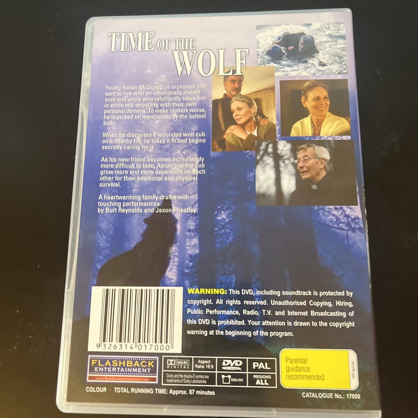 Time of the Wolf (DVD, 2002) Burt Reynolds NEW All Regions