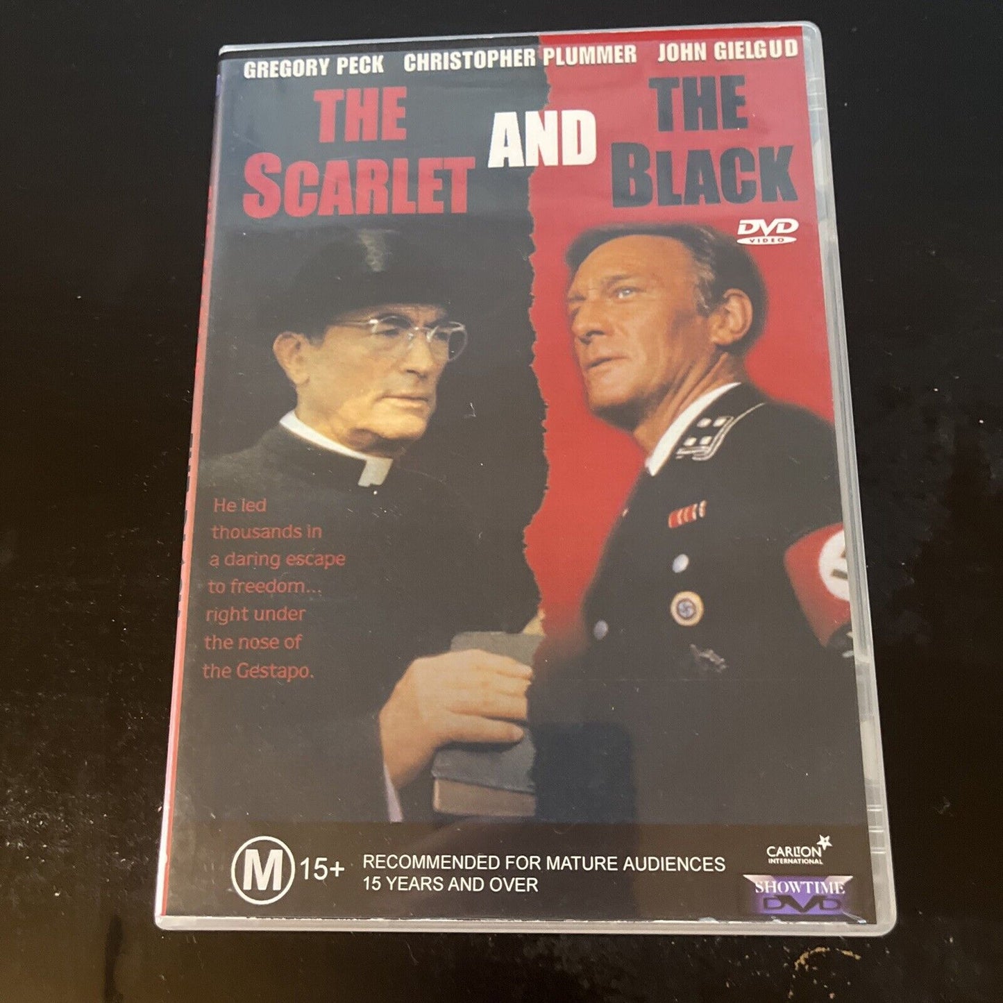 The Scarlet And The Black (DVD, 1983) Gregory Peck NEW All Regions