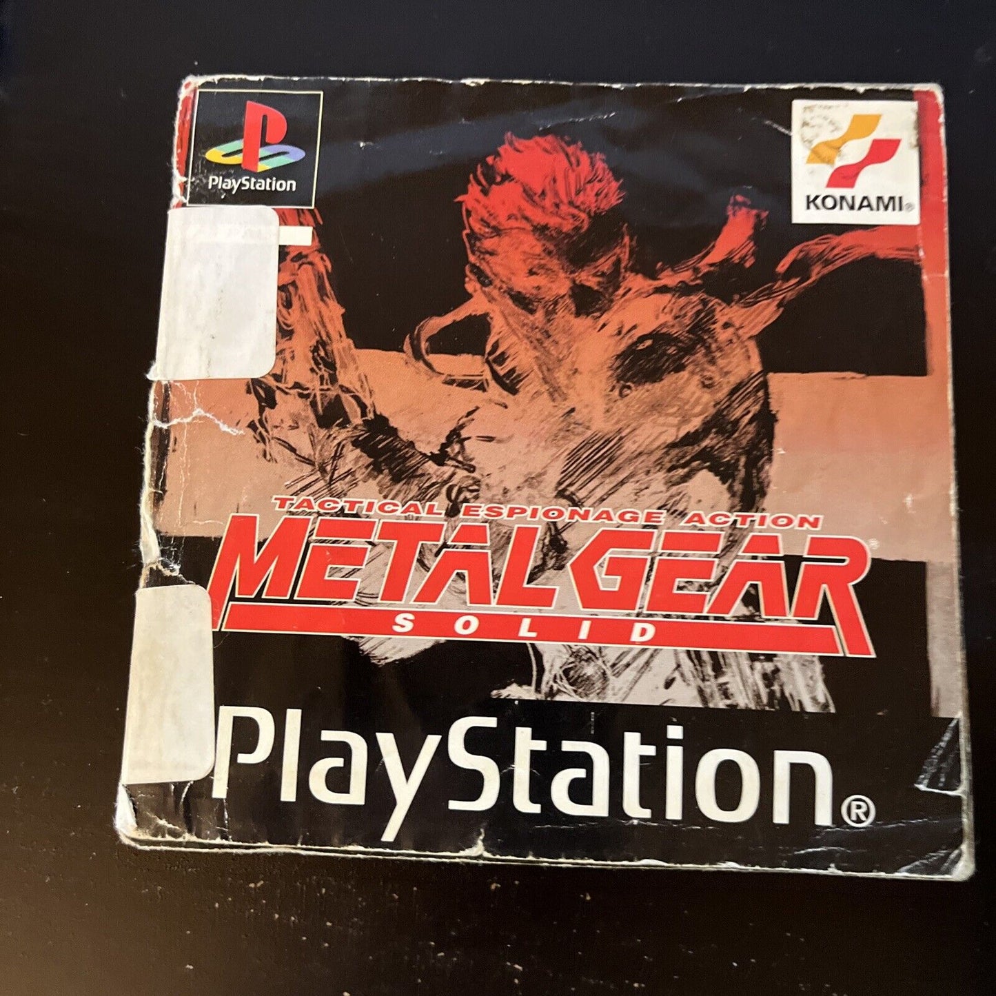 Metal Gear Solid Tactical Espionage Action Playstation 1 PS1 PAL *No cover*