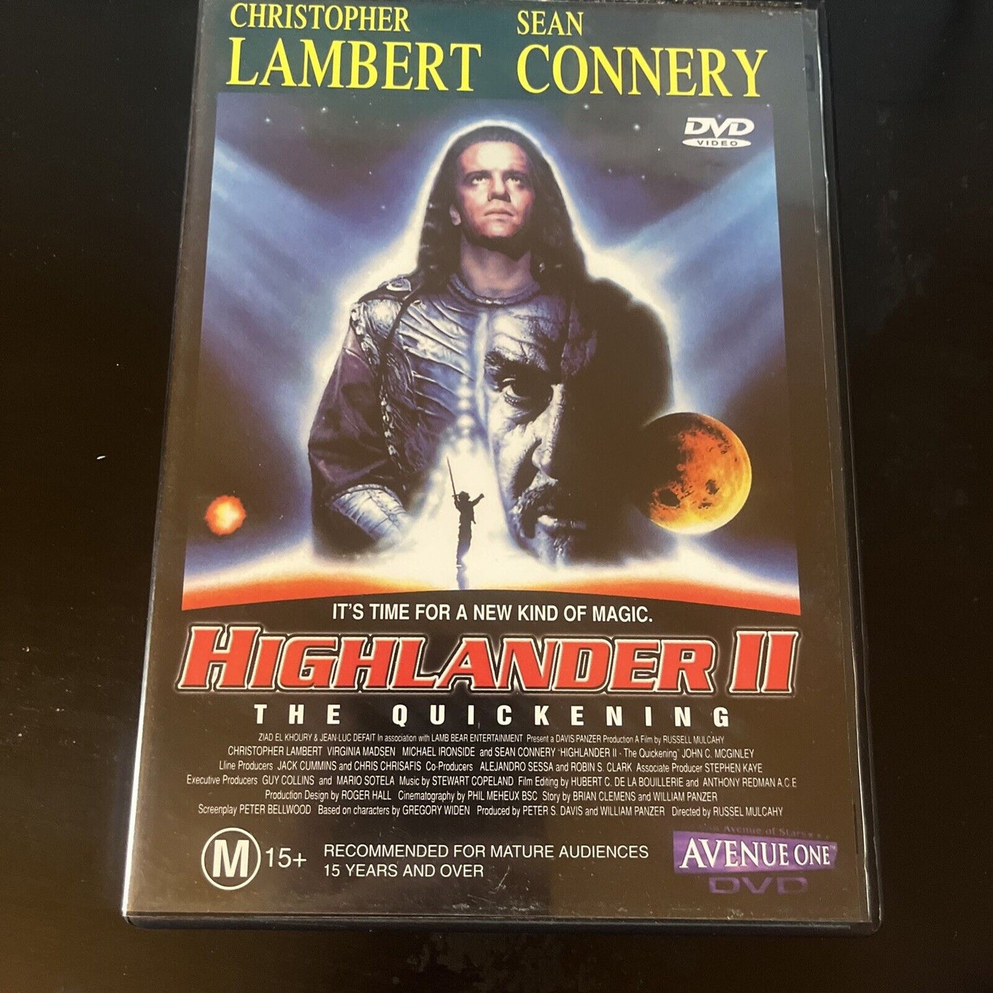 Highlander 2 - The Quickening (DVD 1991) Christopher Lambert All Regions