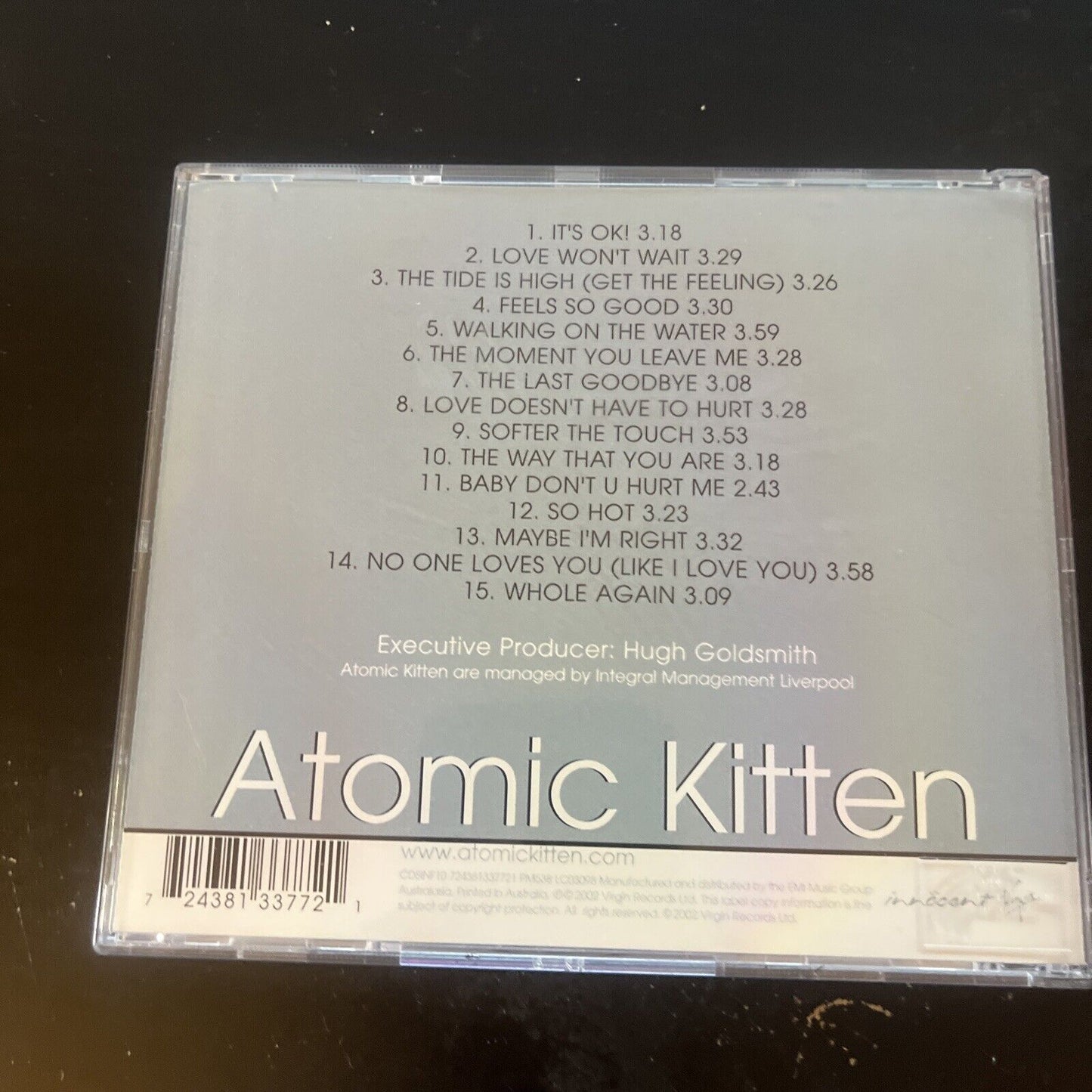 Atomic Kitten – Feels So Good (CD, 2002) Album