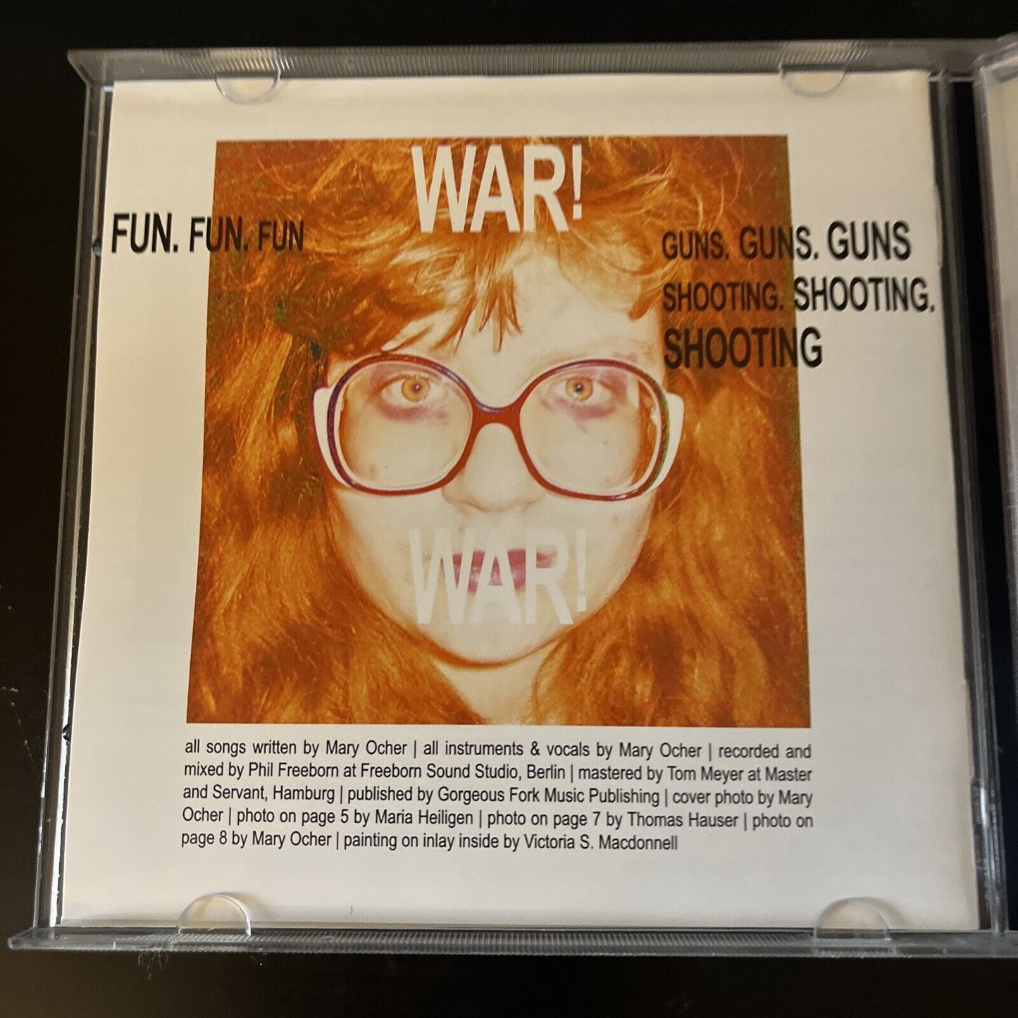 Mary Ocher - War Songs (CD, 2011)