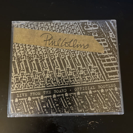 Phil Collins - Live From The Board - Official Bootleg (CD, 1995)