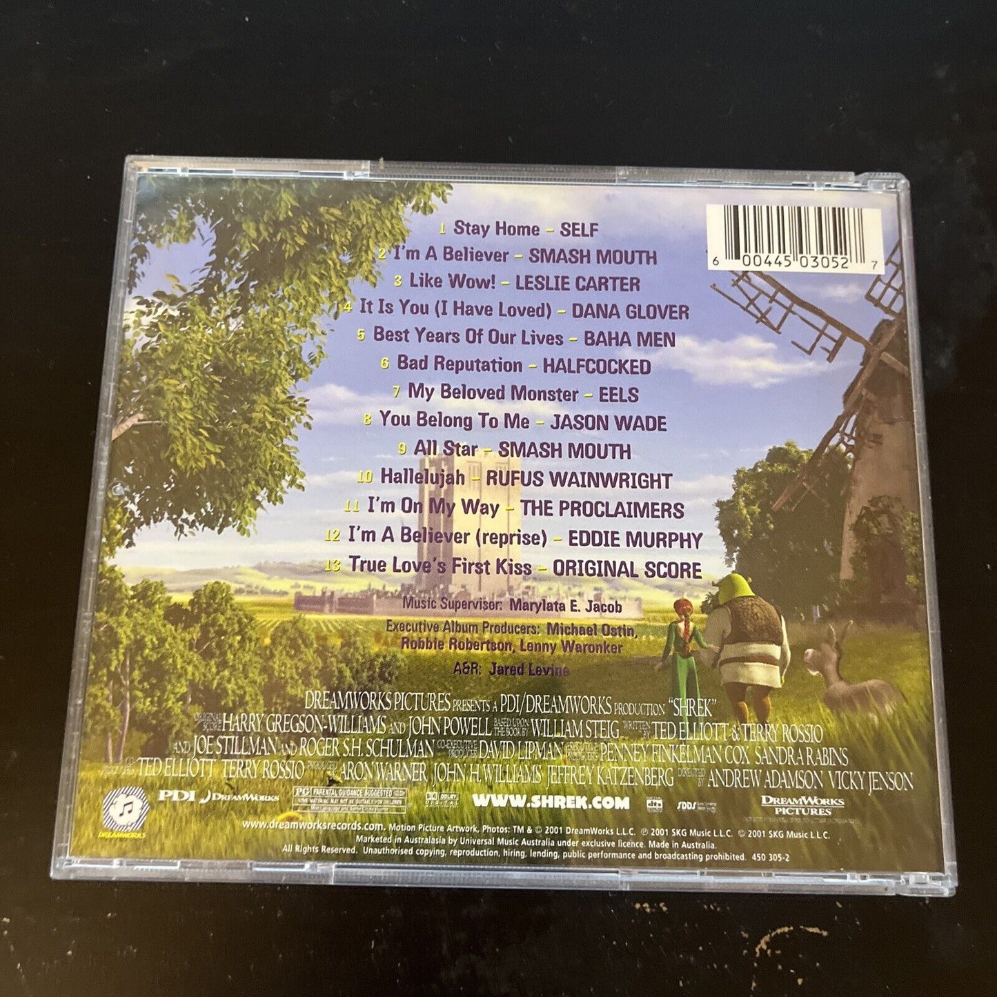 Shrek - Music From the Original Motion Picture (CD, 2001)