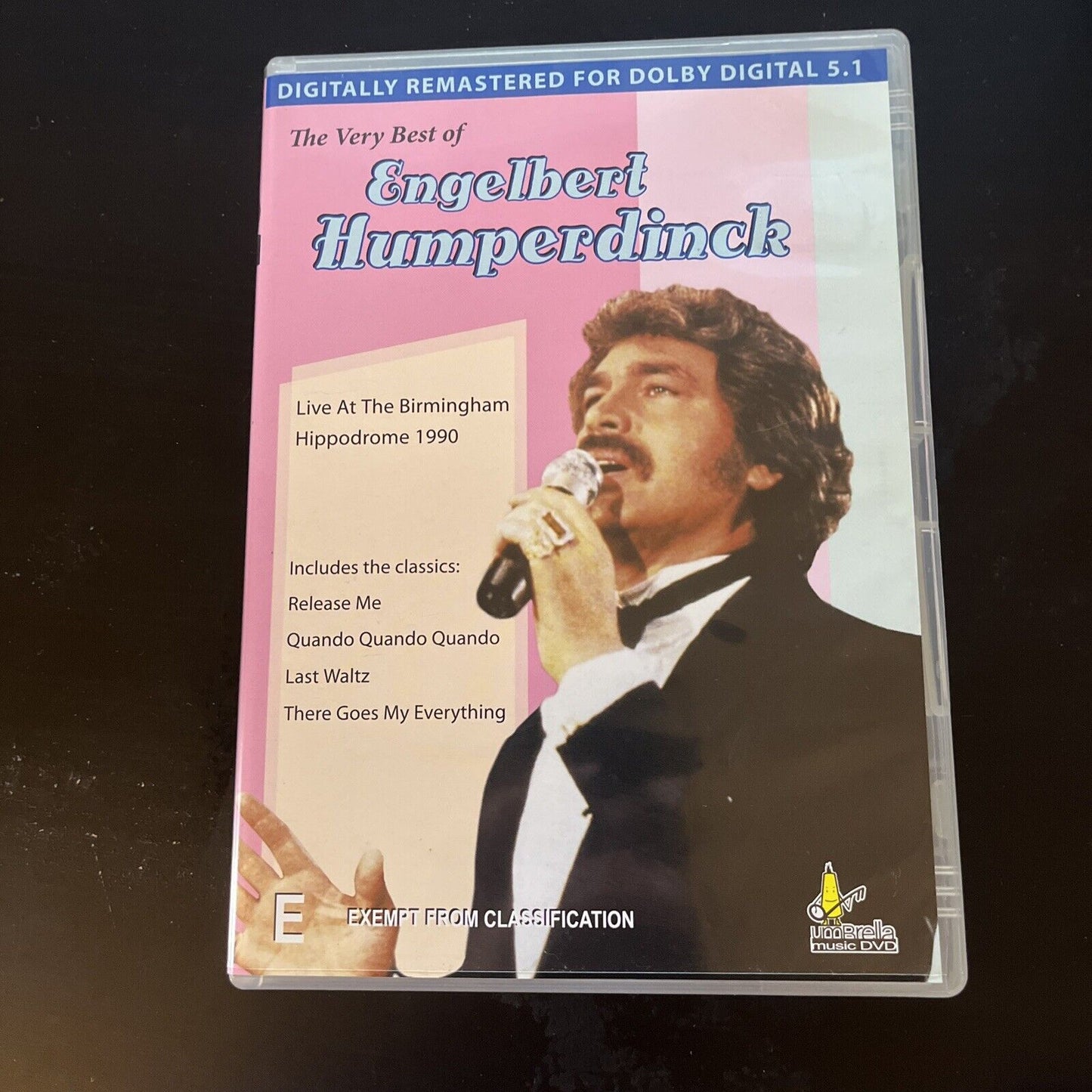 Engelbert Humperdinck - Live (DVD, 1990) Region 4